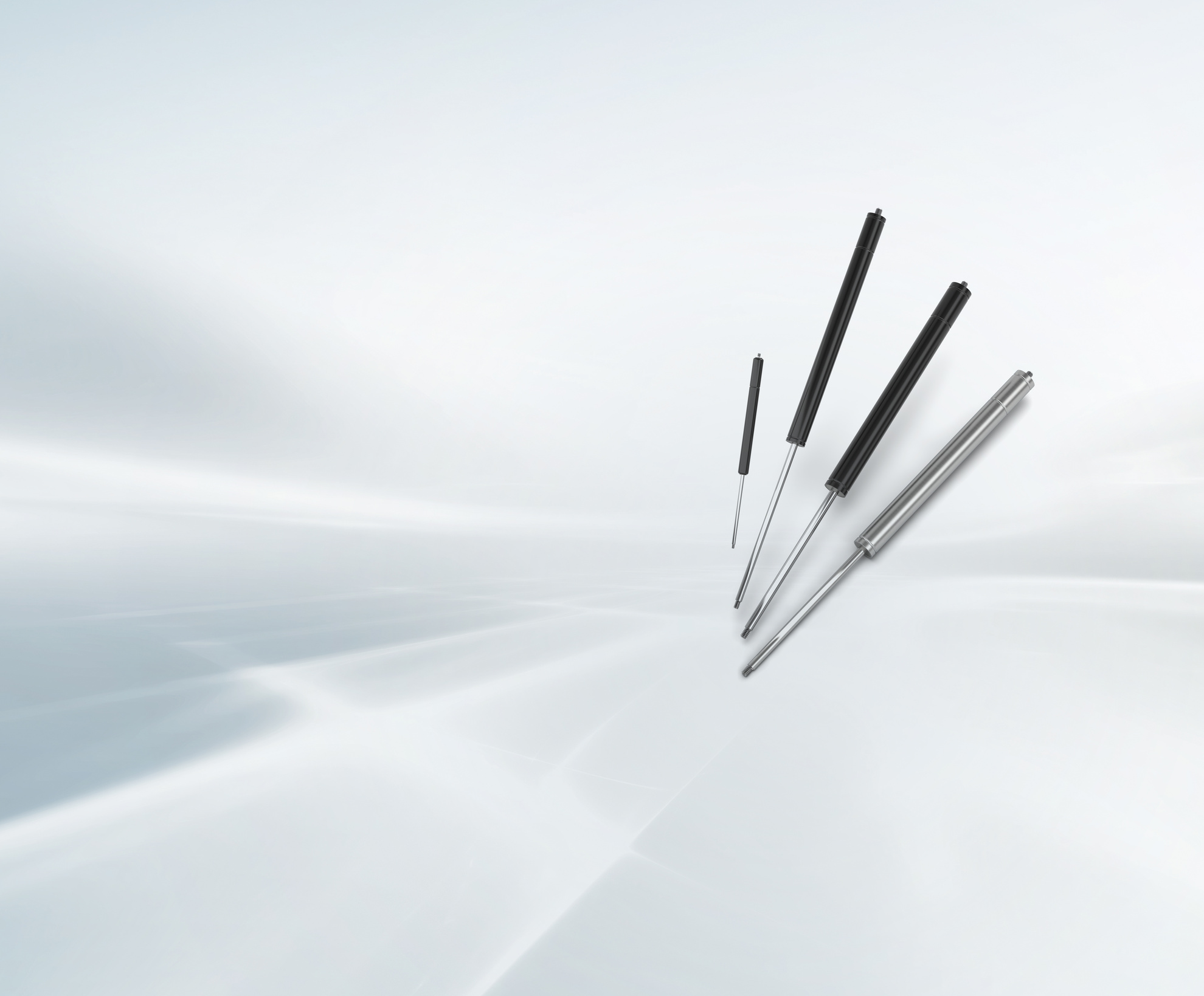 Pen Spring System Gas springs based on a ballpoint pen mechanism - HAHN Gasfedern